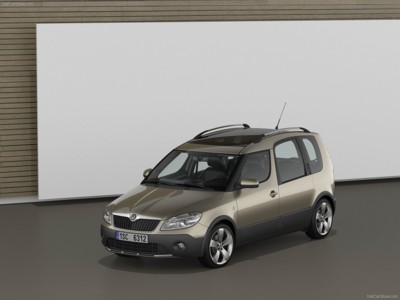 Skoda Roomster Scout 2011 poster
