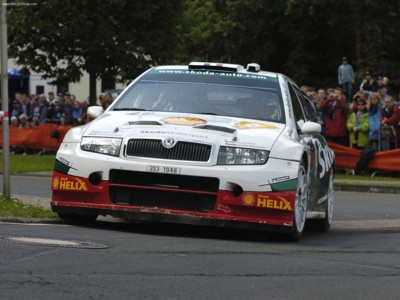 Skoda Fabia WRC 05 2005 Tank Top