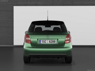 Skoda Fabia RS 2011 Poster with Hanger