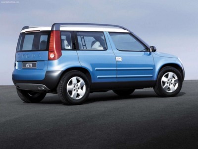 Skoda Yeti Concept 2005 stickers 604285