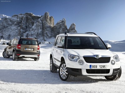 Skoda Yeti 4x4 2011 Poster 604290