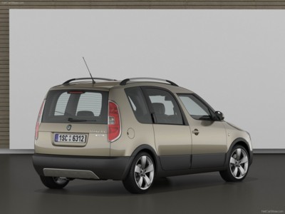 Skoda Roomster Scout 2011 Poster 604523