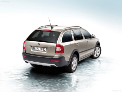 Skoda Octavia Scout 2010 stickers 604899