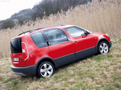 Skoda Roomster Scout 2007 puzzle 604963