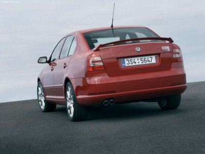 Skoda Octavia RS 2006 stickers 605082