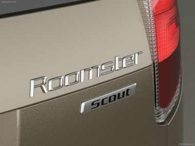 Skoda Roomster Scout 2011 stickers 605197