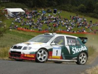 Skoda Fabia WRC 05 2005 Tank Top #605240