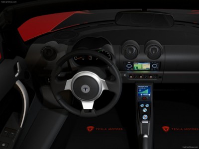Tesla Roadster Sport 2010 mouse pad
