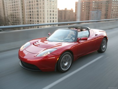 Tesla Roadster 2008 Poster 605909