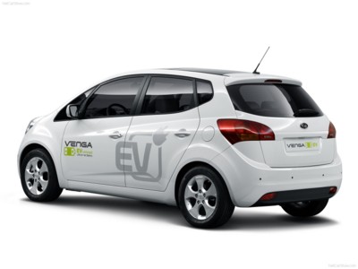 Kia Venga EV Concept 2010 canvas poster