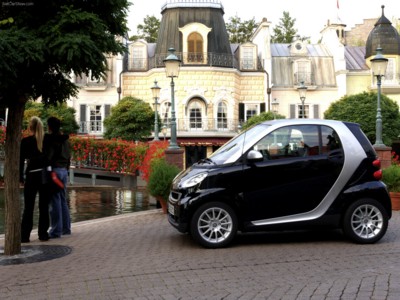 Smart fortwo coupe 2007 canvas poster