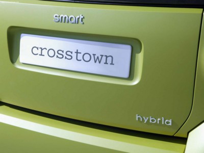 Smart Crosstown Showcar 2005 metal framed poster