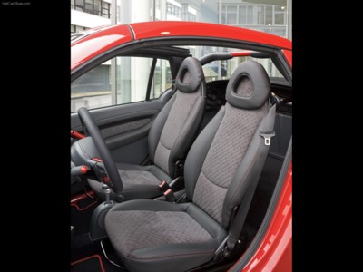 Smart fortwo edition red 2006 pillow