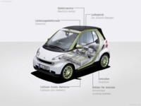 Smart fortwo electric drive 2010 stickers 608136