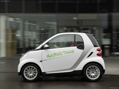 Smart fortwo EV Concept 2009 poster