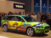 Volvo V50 Special Edition Romero Britto 2004 Mouse Pad 609012