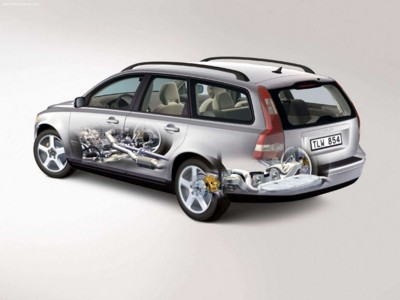 Volvo V50 2005 stickers 609455