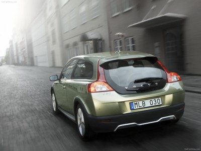 Volvo C30 DRIVe 2009 Poster with Hanger
