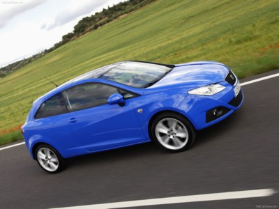 Seat Ibiza SportCoupe 2009 Poster with Hanger