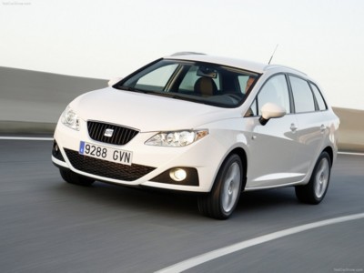 Seat Ibiza ST 2011 Poster with Hanger