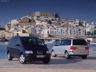 Seat Alhambra 2000 mouse pad