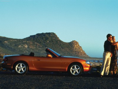 Mazda MX-5 1998 Poster with Hanger
