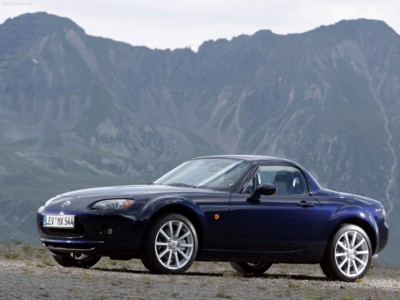 Mazda MX-5 Roadster Coupe 2006 Poster with Hanger