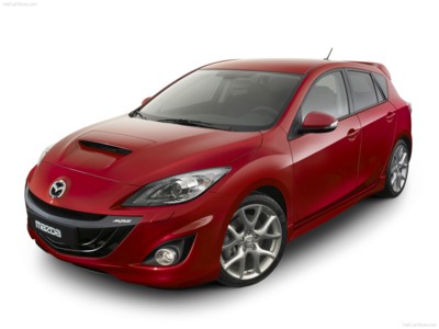 Mazda 3 MPS 2010 Poster with Hanger