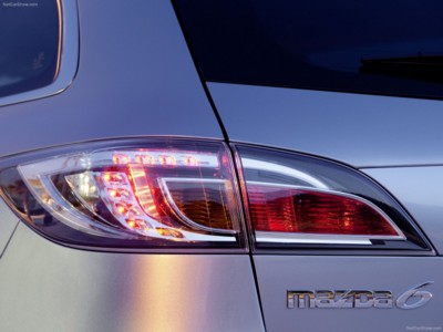 Mazda 6 Wagon 2011 metal framed poster