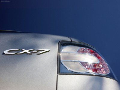 Mazda CX-7 2010 metal framed poster