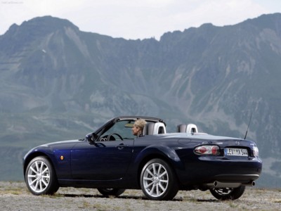 Mazda MX-5 Roadster Coupe 2006 Poster with Hanger