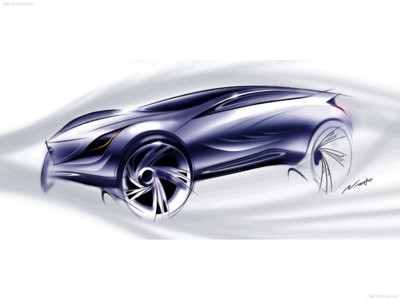 Mazda Kazamai Concept 2008 poster