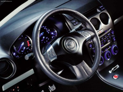 Mazda 6 MPS Concept 2002 metal framed poster
