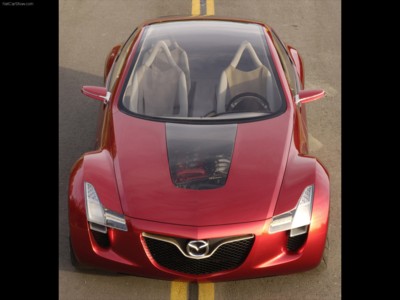 Mazda Kabura Concept 2006 metal framed poster