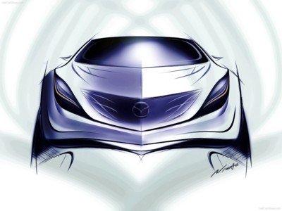 Mazda Kazamai Concept 2008 stickers 614698