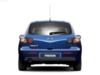 Mazda 3 Facelift 2006 mouse pad