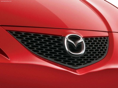 Mazda 3 Sedan 2004 canvas poster