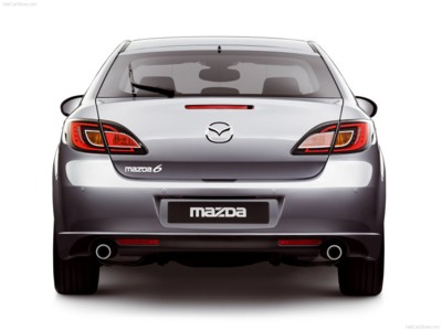 Mazda 6 Hatchback 2008 Poster with Hanger