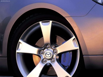 Mazda MX Sportif Concept 2003 metal framed poster