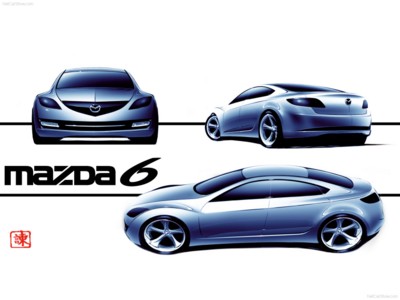 Mazda 6 SAP 2009 stickers 616840