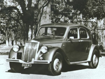 Lancia Aprilia 1939 wooden framed poster