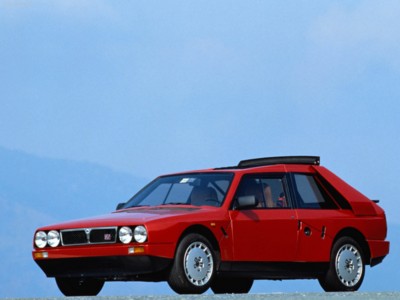 Lancia Delta S4 1985 Poster with Hanger