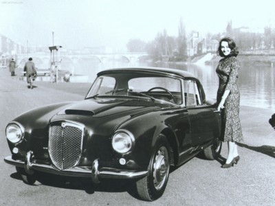 Lancia Aurelia B24 Spider 1954 poster
