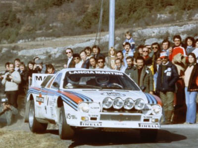 Lancia Rally 037 Gruppo B 1982 mouse pad