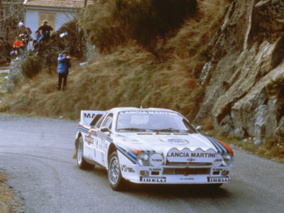 Lancia Rally 037 Gruppo B 1982 poster