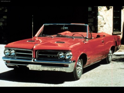 Pontiac GTO 1964 poster