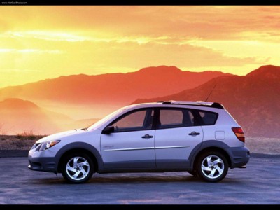 Pontiac Vibe GT 2003 Poster with Hanger