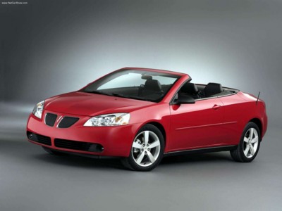 Pontiac G6 GTP Convertible 2006 Poster with Hanger