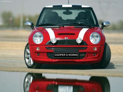 Mini Cooper S John Cooper Works 2003 stickers 619061