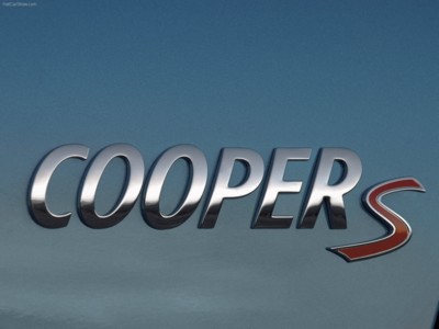Mini Cooper S 2007 metal framed poster